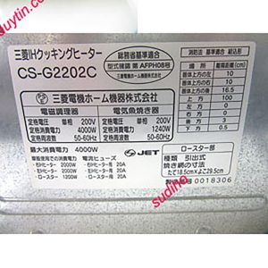 Bếp Từ Mitsubishi CS-G2202C Nội Địa Nhật