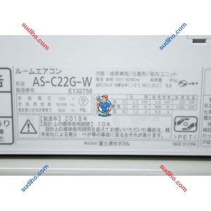 Điều Hòa Nội Địa Nhật Fujitsu AS-C22G-W Inverter 2 Chiều