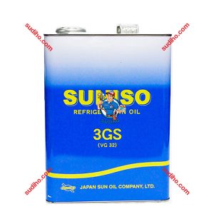 Dầu Nhớt Lạnh Suniso 3GS (VG32) Can 4 Lít