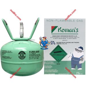 Gas Lạnh Nhỏ R22 Koman’s Bình 3 KG