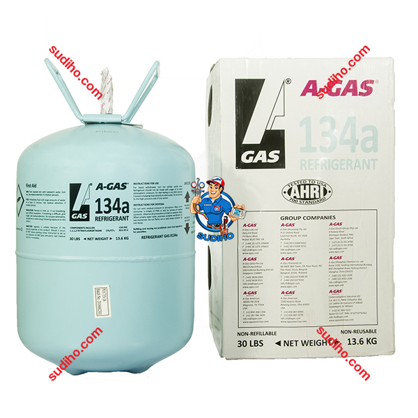 Gas Lạnh R134A AGas Bình 13.6Kg Chính Hãng