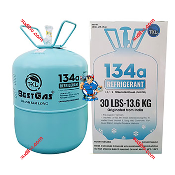 Gas Lạnh R134A Ấn Độ Bestgas Bình 13.6 Kg Chính Hãng