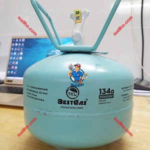 Gas Lạnh R134A Bestgas Ấn Độ Bình Nhỏ 3.2Kg Chính Hãng