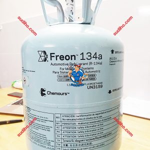 Gas Lạnh R134A Chemours Freon Xuất Xứ Mỹ (USA) Bình 13.62Kg Chính Hãng