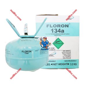Gas Lạnh R134A Floron Bình 3.2 Kg Chính Hãng