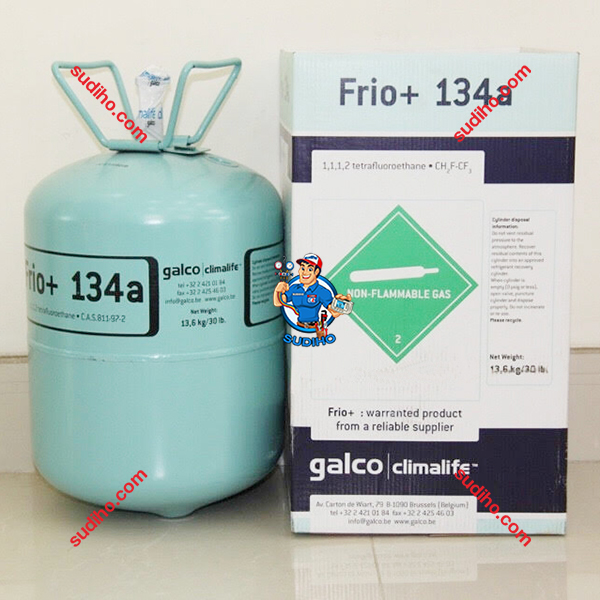 Gas Lạnh R134a Frio+ Bình 13.62 Kg