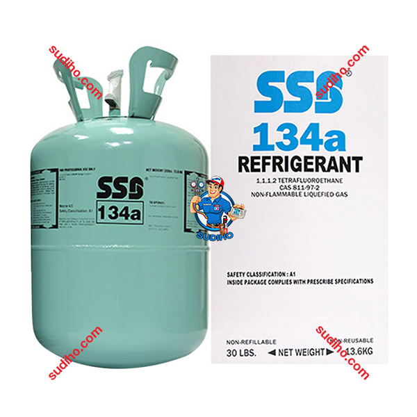 Gas Lạnh R134A SSB Singapore Bình 13.6 Kg