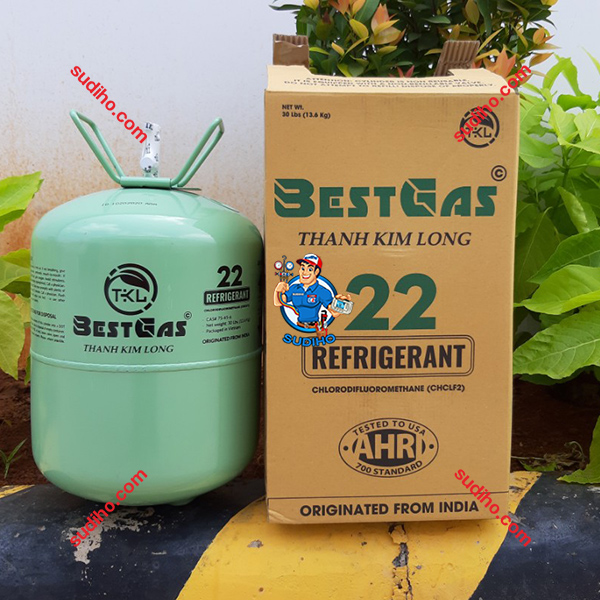 Gas Lạnh R22 Bestgas Ấn Độ Bình 13.6 Kg Chính Hãng