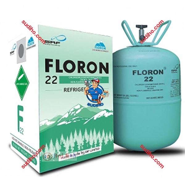 Gas Lạnh R22 Floron Ấn Độ Bình 13.6 Kg Chính Hãng