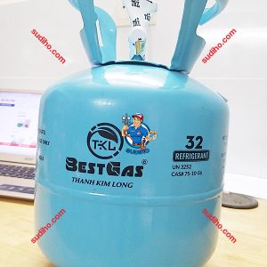 Gas Lạnh R32 Bestgas Ấn Độ Bình Nhỏ 3 Kg