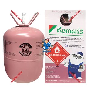 Gas Lạnh R32 KOMAN’S Bình 10 Kg
