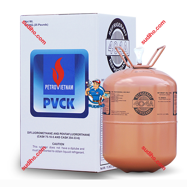 Gas Lạnh R404A PVCK Bình 10.9 Kg