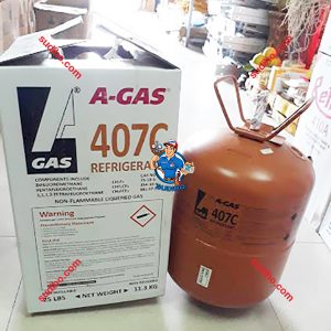 Gas Lạnh R407C AGas Bình 11.3 Kg
