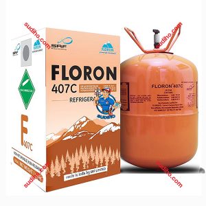 Gas Lạnh R407C Floron Ấn Độ Bình 11.3 Kg Chính Hãng