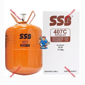 Gas Lạnh R407C SSB Singapore Bình 11.3 Kg