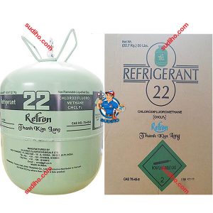 Gas Lạnh R22 Ấn Độ Refron Loại 1 Bình 22.7 Kg