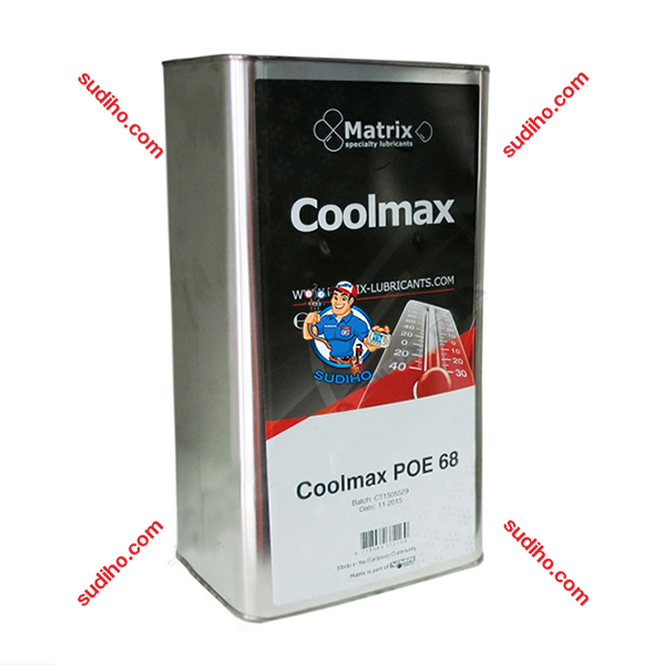 Nhớt Lạnh Coolmax POE 68 Bình 5 Lít Chính Hãng