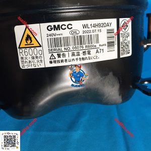 Block – Lốc – Máy Nén Inverter Tủ Lạnh Hitachi 600L Mã WL-14H92DAY GMCC & Welling