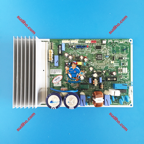 Bo Mạch Điều Khiển Cục Nóng Máy lạnh LG Inverter 2.5 HP V24END Mã EBR81533801