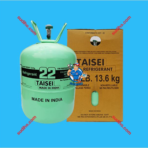 Gas Lạnh R22 Taisei Bình 13.6 Kg Xuất Xứ Ấn Độ Chính Hãng