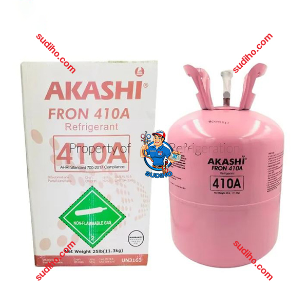 Gas Lạnh R410a Akashi Bình 11.3 Kg Chính Hãng