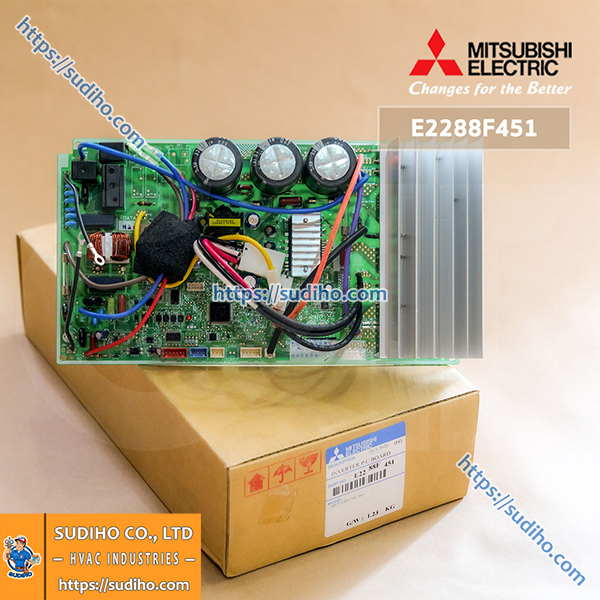 Bo Mạch Cục Nóng Điều Hòa Mitsubishi Electric MUY-GR15VF-TH1 Mã E2288F451