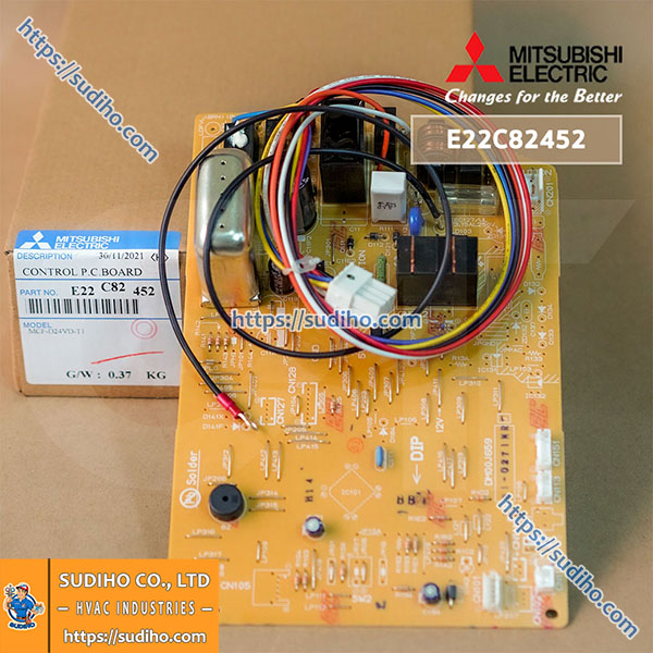 Bo Mạch Dàn Lạnh Điều Hòa Mitsubishi Electric MCF-SD24VD Mã E22C82452