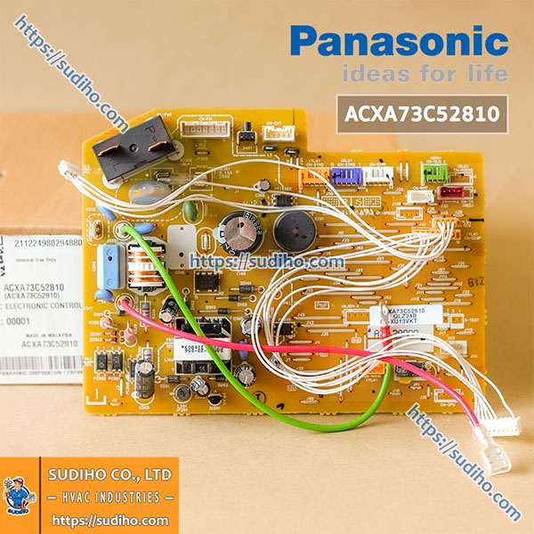Bo Mạch Dàn Lạnh Điều Hòa Panasonic CS-XU13VKT Mã ACXA73C52810 – A73-28800