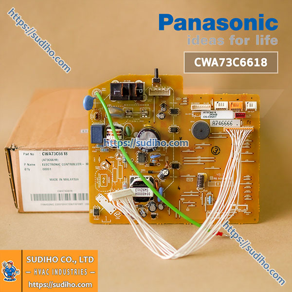 Bo Mạch Dàn Lạnh Máy Lạnh Panasonic CS-C9NKT Mã CWA73C6618 – A746666