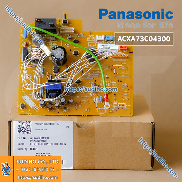 Bo Mạch Dàn Lạnh Máy Lạnh Panasonic CS-KN12SKT Mã ACXA73C04300 – A73-00650