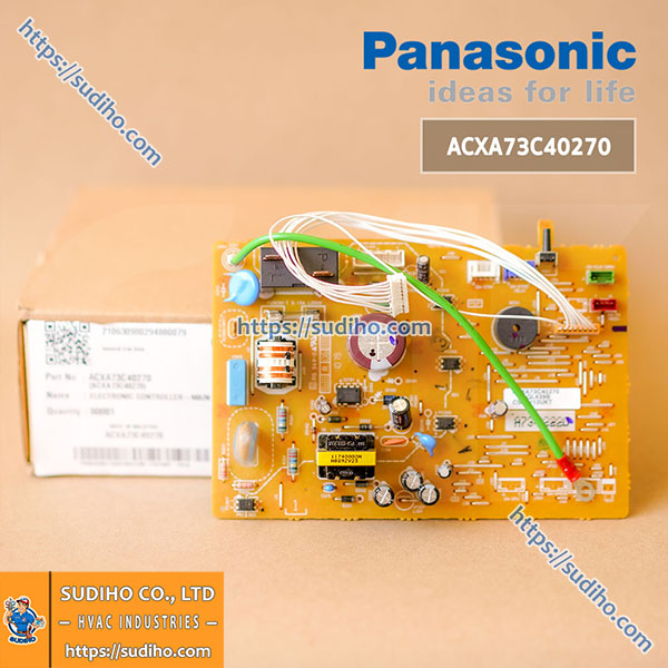 Bo Mạch Dàn Lạnh Máy Lạnh Panasonic CS-KN12UKT Mã ACXA73C40270 – A73-22220
