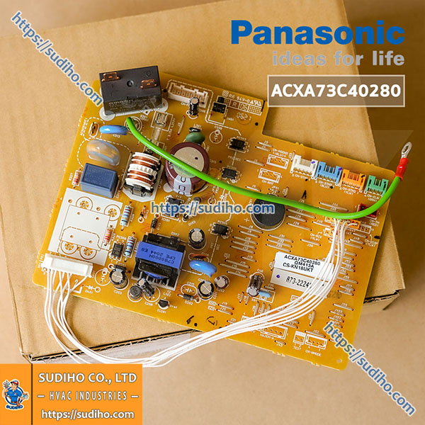 Bo Mạch Dàn Lạnh Máy Lạnh Panasonic CS-KN18UKT Mã ACXA73C40280 – A73-22240