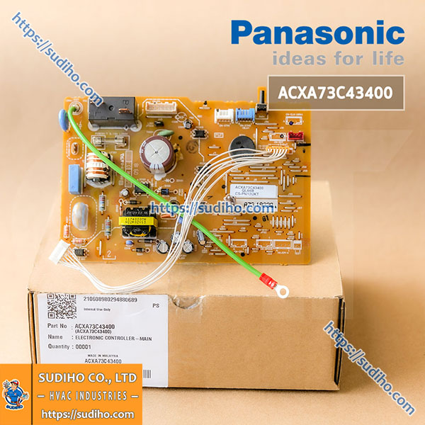 Bo Mạch Dàn Lạnh Máy Lạnh Panasonic CS-PN12UKT Mã ACXA73C43400 – A73-19230