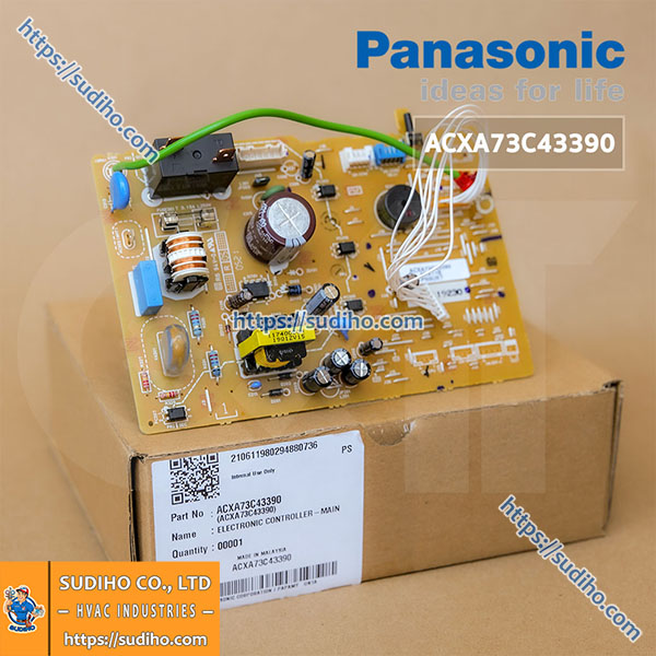 Bo Mạch Dàn Lạnh Máy Lạnh Panasonic CS-PN9UKT Mã ACXA73C43390 – A73-19230