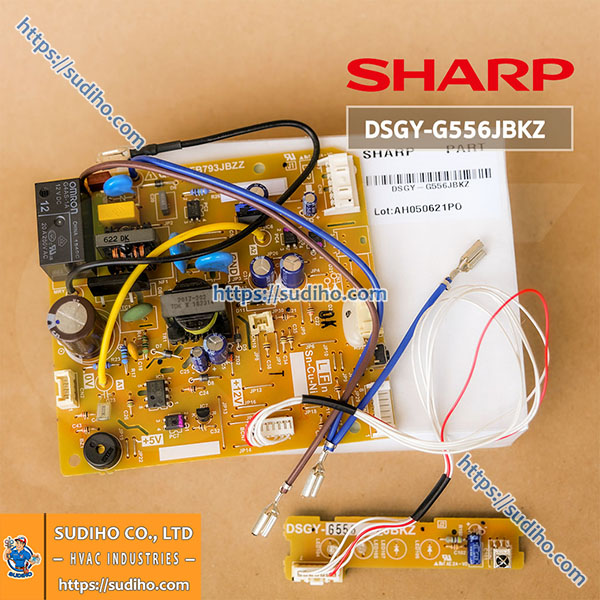 Bo Mạch Điều Khiển Dàn Lạnh Điều Hòa Sharp AH-F13 Mã DSGY-G556JBKZ