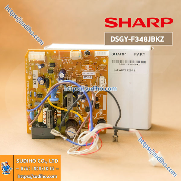 Bo Mạch Điều Khiển Dàn Lạnh Điều Hòa Sharp AH-R13 Mã DSGY-F348JBKZ