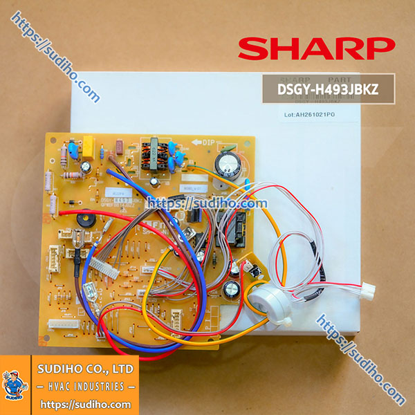 Bo Mạch Điều Khiển Dàn Lạnh Điều Hòa Sharp AH-XP18WHB Mã DSGY-H493JBKZ