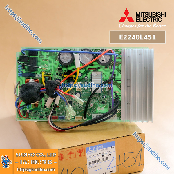 Bo Mạch Điều Khiển Điều Hòa Mitsubishi Electric MUY-GR18VF-TH1 Mã E2240L451