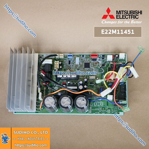 Mainboard Cục Nóng Điều Hòa Mitsubishi Electric MUY-GK15VA-T1 Mã E22M11451