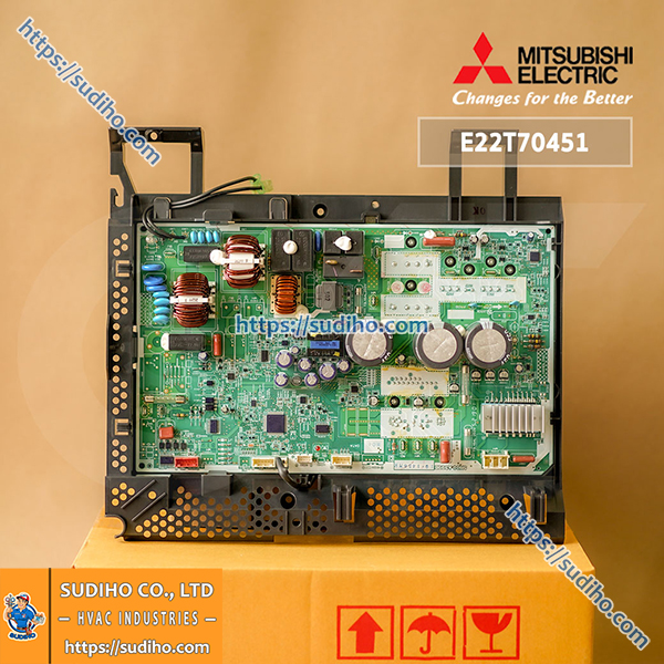 Mainboard Dàn Nóng Điều Hòa Mitsubishi Electric MUY-GM30VF-T1 Mã E22T70451