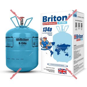 Gas Lạnh R134A Briton Refrigerant Bình 13.6 Kg Chính Hãng