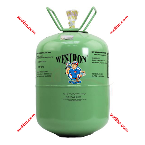 Gas Lạnh R22 Westron Refrigerant Bình 13.6 Kg Chính Hãng
