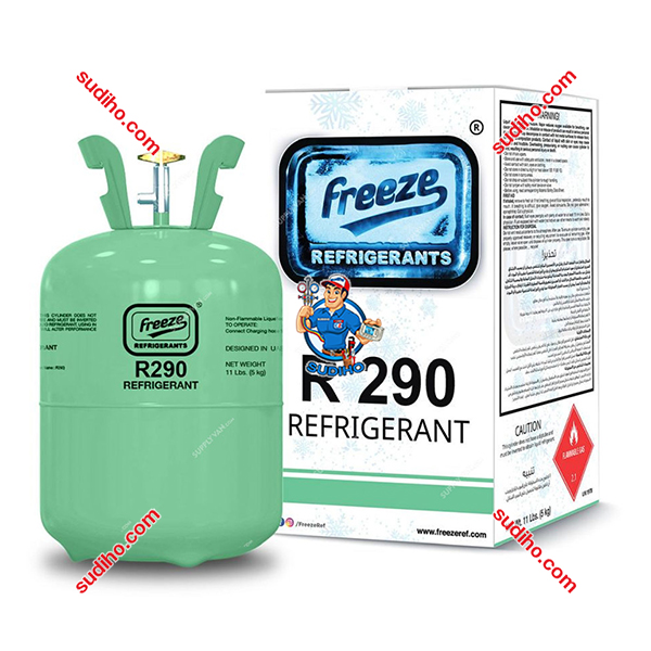 Gas Lạnh R290 Freeze Refrigerant Bình 5 Kg Chính Hãng