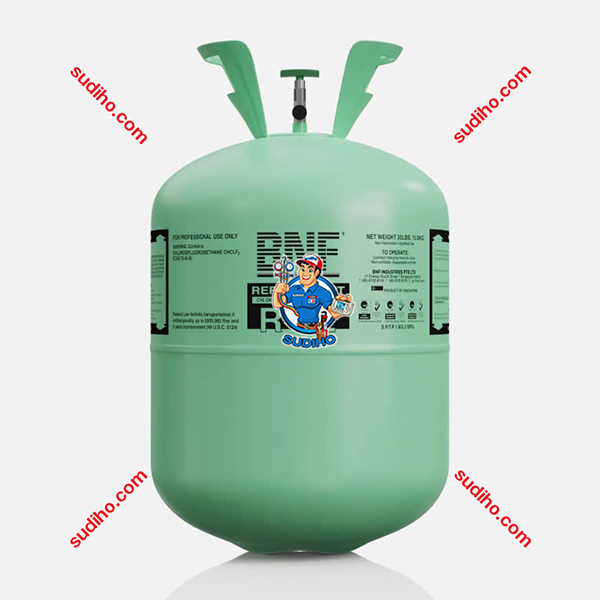 Gas Lạnh R22 BNF Thái Lan Bình 13.6 Kg Chính Hãng