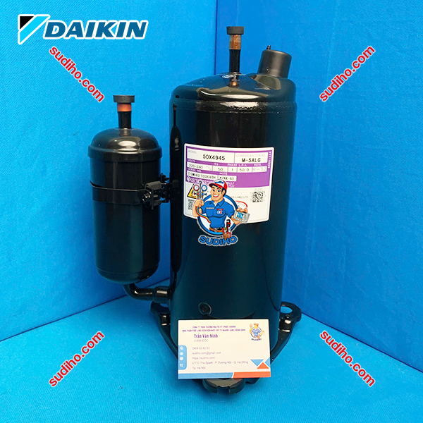 Block – Lốc – Máy Nén Điều Hoà Daikin RC60NV1V – 50X4945 P/n 4022321